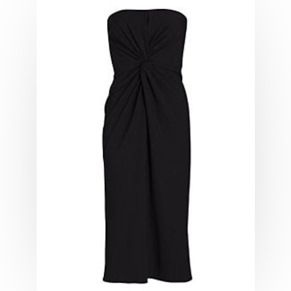 Cinque à Sept McKenna strapless midi dress - Picture 7 of 7